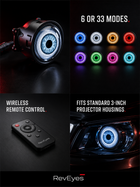 RevEyes™ Animated Eyes – 3 Inch Universal LED Lights