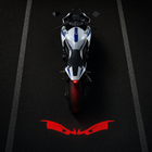 TailStare™ Motorcycle Projection Light – Devil Eyes Ground Projector